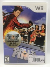 Nintendo Wii 2007 - Balls of Fury w/ Box  Manual Works 
