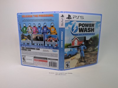 Replacement Case - NO GAME - Power Wash Simulator - Physical PS5 Game Case