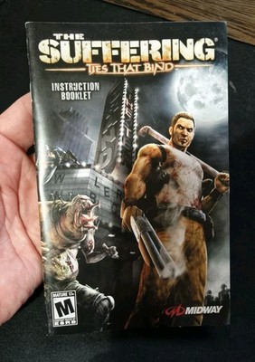 The Suffering Ties That Bind Sony PS2 Instruction Manual ONLY Original Booklet