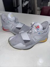 Men’s Size 9.5 - Nike PG 2.5 x PlayStation Grey Multi-Color 2018