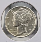 1936-P U.S. Mercury Dime Ten Cents 10¢ Uncirculated ~Nice Bands~ LVB2.13