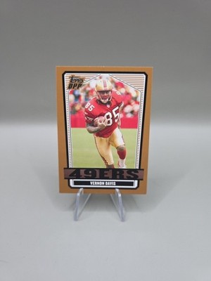 Vernon Davis 2007 Topps DPP Gold #60  49ers 