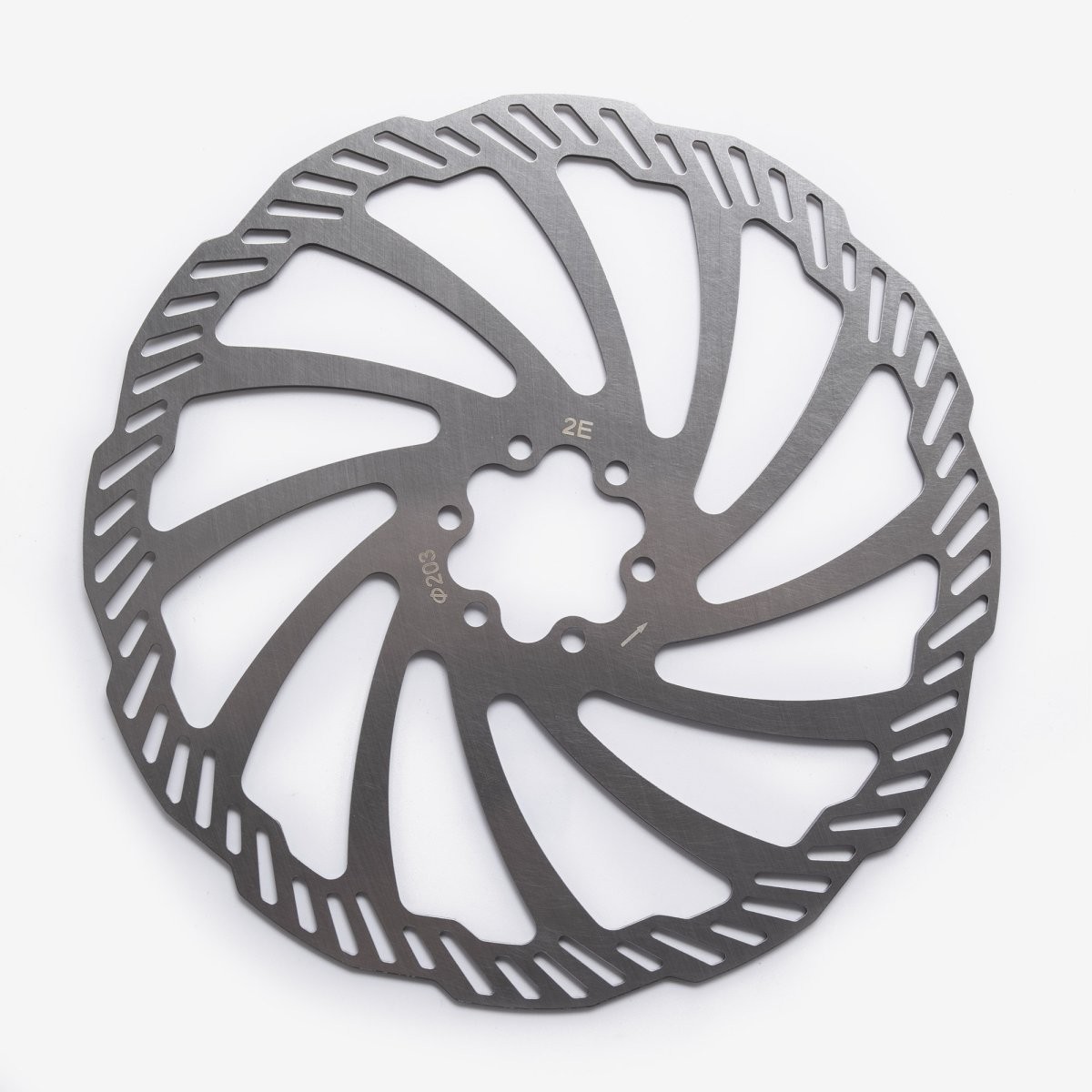 Front Brake Disc for TL45, Sting Waved Edge Brake Disc Rotor Grooved Steel Unit