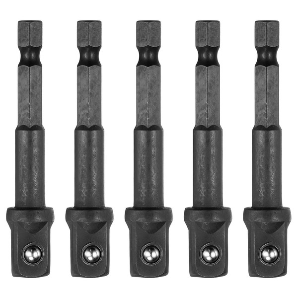 "5 StüCk Stecknussadapter 3/8\" Antrieb 1/4\" Sechskantschaft"-image