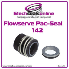 Flowserve Pac-Seal 142 Mechanical Seals various sizes use drop downs to select