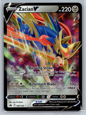 zacian v pokemon card value & Zamazenta V - Black Star Promo Lot - SWSH292 & SWSH293 Weakness / Resistance / Retreat Cost Zacian V #95 Prices |