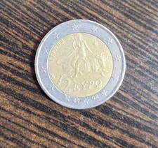 2 Euro Greece 2002 Coin Letter S on Star Circulated Free Shipping Collector C020