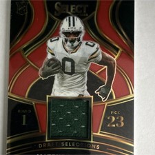 2025 Panini Select Matthew Golden Packers Draft Selections Prizm #DSM-MGN