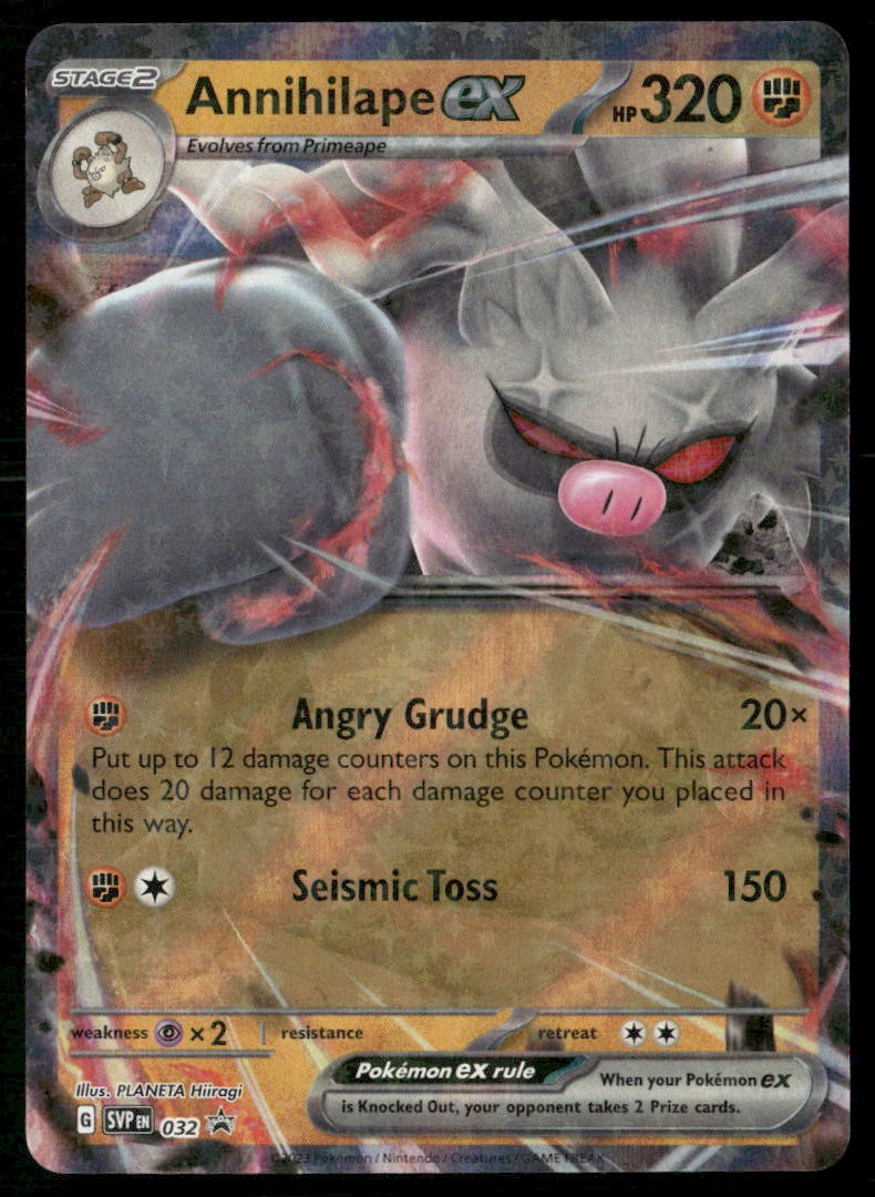 ANNIHILAPE EX 032 HOLO PROMO SCARLET & VIOLET PROMO POKEMON NM