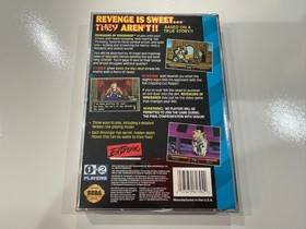 Revengers of Vengeance (Sega CD 1994) CIB Complete in Boxw Manual + Foam EXC