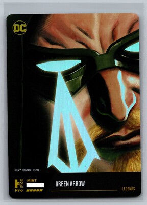 Green Arrow FOIL 2023 DC Comics Chapter 3 Shazam Trading Card LEGENDARY Legends