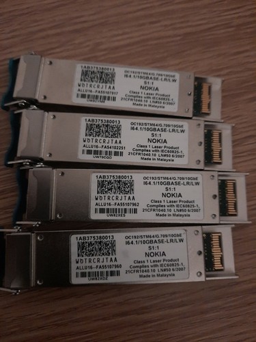 Alcatel-Lucent 1AB375380013 10 GBASE-LR/LW XFP wotrcrjtaa - Picture 3 of 3