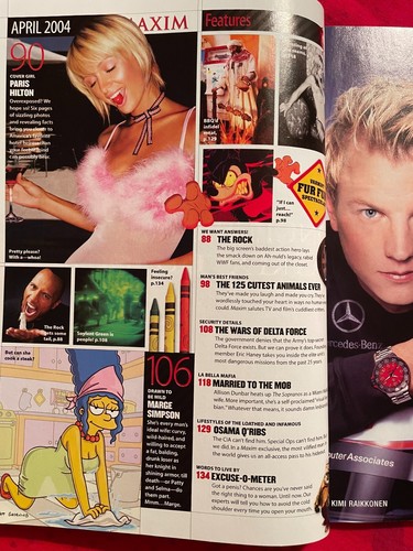 MAXIM APRIL 2004 PARIS HILTON ON COVER SPECIAL COLLECTORS EDITION - Foto 3 di 16