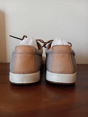 Ecco Grey Leather Oxford/Boat Shoe | eBay display picture 2