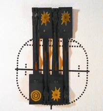 Bally Space Invaders Pinball Machine DROP TARGET SET