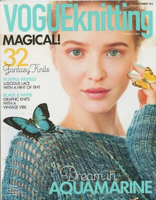 Vogue Knitting International Magazine Spring Summer 2013 Magical 32 Patterns