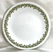 Vintage 1970s Corelle - Corning Inc. Dinner Plate - Spring Blossom Crazy Daisy