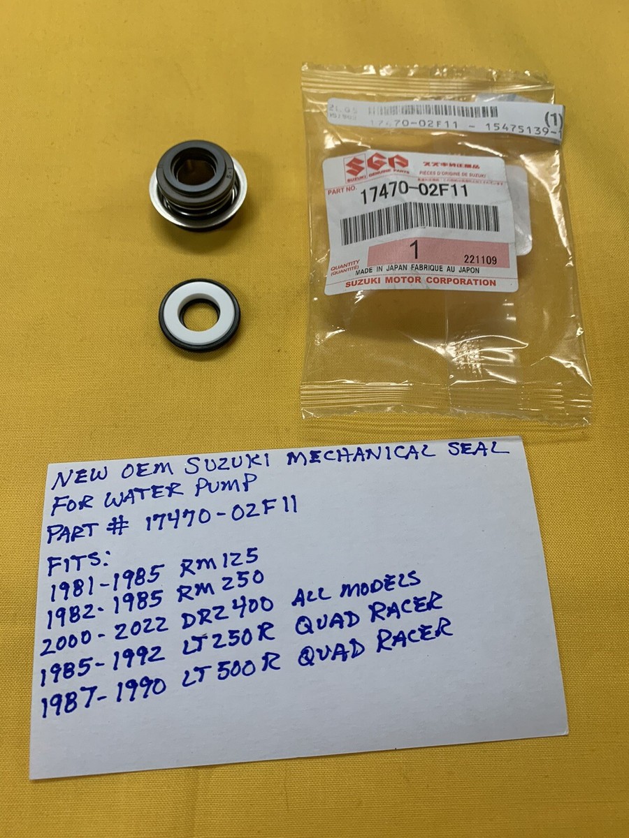 OEM SUZUKI Mechanical Water Pump Seal (17470-02F11) RM125