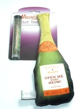 Smarterpaw Cat Toy With Catnip Bubbly Bottle Shaped Plush Crinkle Toy Kitty Cats