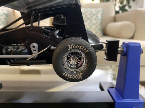 1RC1091 1/18th Sprint Car 3.0, Black, RTR With Show Stand. - Picture 12 of 13