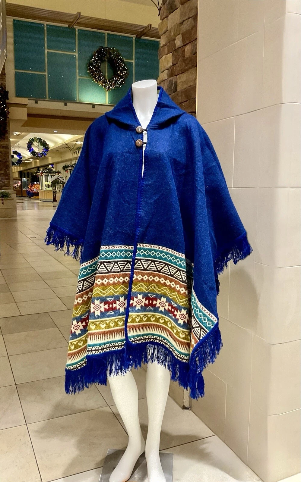 Alpaca Cape, Handmade By Ecuadorian Artisans, The Best Quality , Soft And Warm
