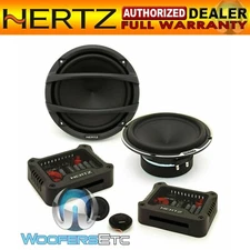 HERTZ MLK165.3 MILLE 6.5" 150W RMS COMPONENT SPEAKERS TWEETERS CROSSOVERS NEW