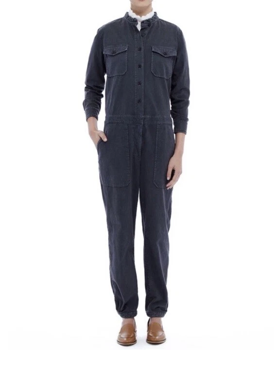 Macacão La Vie Rebecca Taylor cinza tamanho P usado  - Imagem 2 de 4