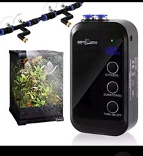 Reptile Humidifier, Mini Automatic Misting System for Reptile Black