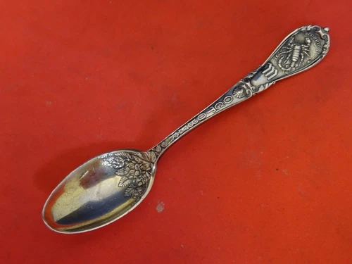 Zodiac By Gorham Sterling Silver Demitasse Spoon Scorpio October 4 1/8"