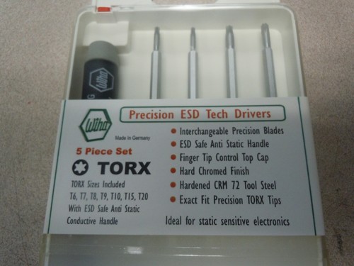 Precision Series Interchangeable Blade Sets Torx 5 Piece Part # 26995 - Picture 2 of 3
