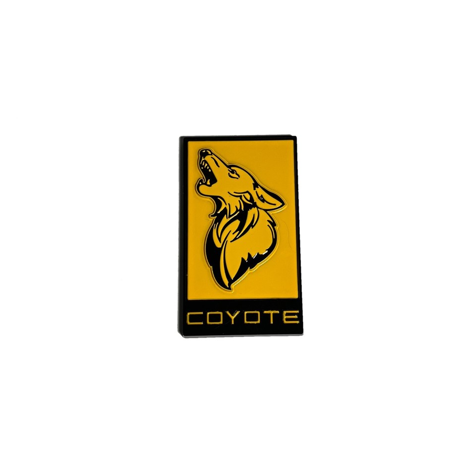 Coyote Badge Shop Mustang Coyote Blackout Emblem – GT350 Style – 2011-2024+