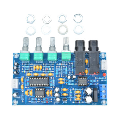 AC 12V Microphone Amplifier Module XH-M173 PT2399 Dual Power Supply For Karaoke