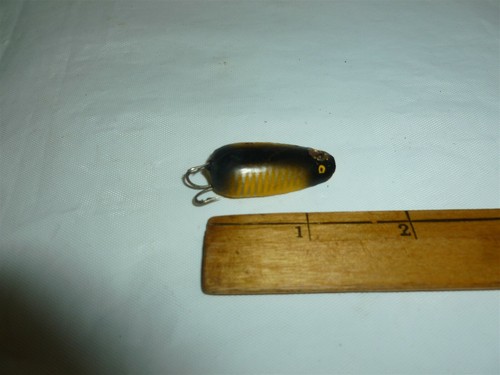 Vintage 1-1/2 Inch Unbranded Cork (Paul Bunyan Lady Bug?) Lure Lot N-254 - 第 6/12 張圖片