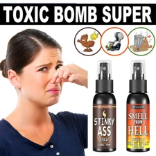 Novelties Liquid Fart Gag Prank Joke Spray Can Stink Bomb Smelly Stinky Gas 30ML