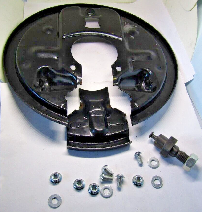 13867 PLACA DE RESPALDO DE FRENO SPLIT 78 - 92 CHEVROLET PONTIAC BUICK GMC Foto 3 de 4