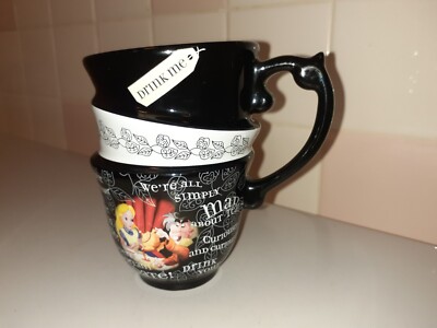 Authentic Original Disney Alice in Wonderland DRINK ME Mug 4.6"T x 3.1" x  4.5" | eBay