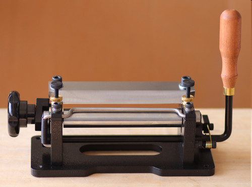806P Lederspalter Köcher Schäl Schälmaschine Schaufel Haut Maschine Neu, - Bild 6 von 6