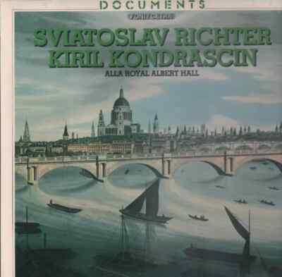 LP-BOX Sviatoslav Richter, Kiril Kondrascin Documents: Alla Royal Albert Hall