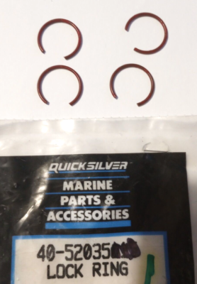 Mercury Quicksilver Lock Ring NOS 40-52035 Qty. 4 (L-8296) | eBay