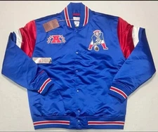 New England Patriots Mitchell & Ness Throwback Jacket Size 2XL Brand New