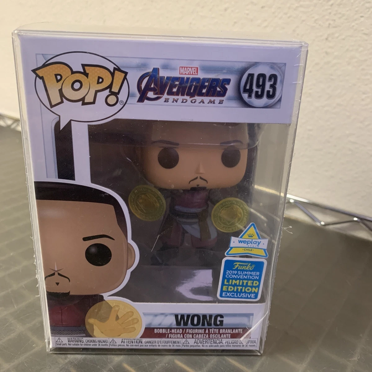 Funko Pop! Marvel: Wong #493 - SDCC Limited Edition Doctor Strange Endgame