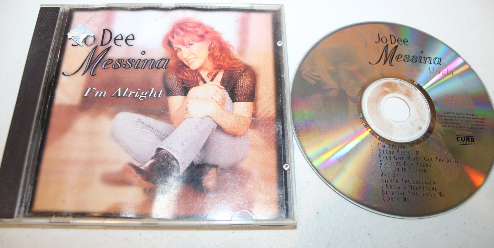 Jo Dee Messina I'm Alright (CD 1998 Curb Records) I'm Alright, Stand