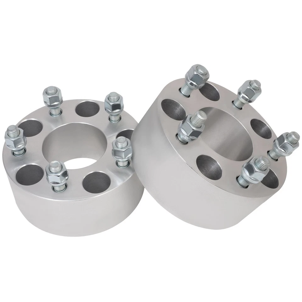 4Pc 2.5" Wheel Spacers 5x4.75 For Chevrolet S10 Camaro Corvette Pontiac Firebird - Image 2 of 4