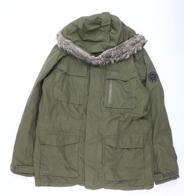 Parka Mantel Herren UK Größe L Regatta Grün