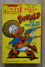 MICKEY PARADE ** N° 786 BIS DONALD ROI DU FAR WEST  **  1977 WALT DISNEY
