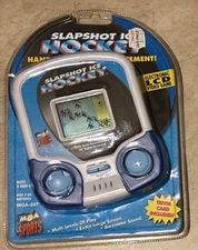 1998 MGA Sports Slapshot Hockey Handheld LCD Electronic Game New Sealed
