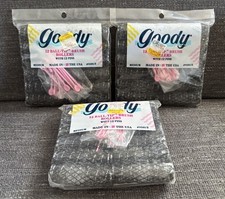 VTG Lot 3 Goody Ball Tip Brush Rollers 12 Count W/ 12 Pink Pins Medium 1989 NOS