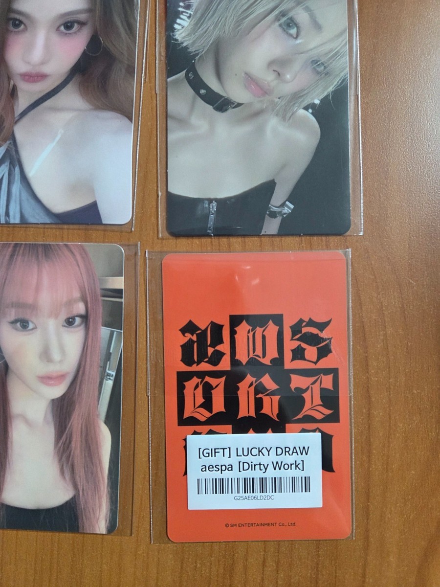 Aespa Giselle Photocard Official 