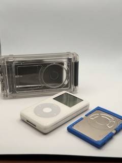 Apple iPod Classic 4. Generation A1059 64GB iFlash Mod Weiß Zubehörpaket