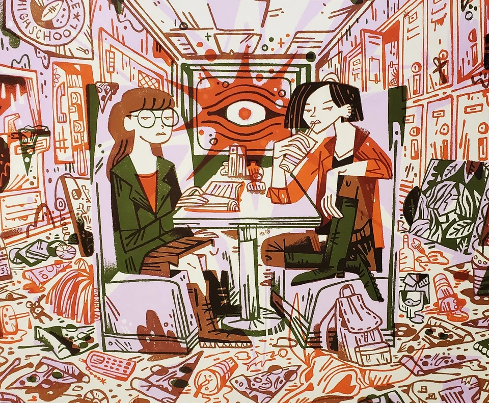 Juego de figuras de vinilo Daria y Jane versión estándar Mondo Foto 2 de 4
